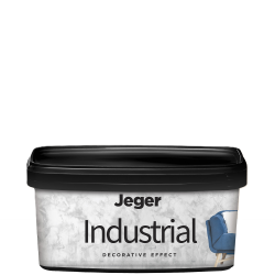 Jeger Industrial Декоративен ефект за стени, създаващ деликатно метално покритие