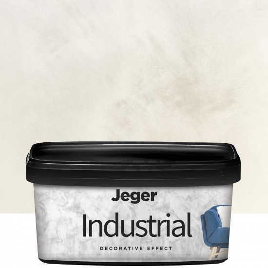 Jeger Industrial Декоративен ефект за стени, създаващ деликатно метално покритие