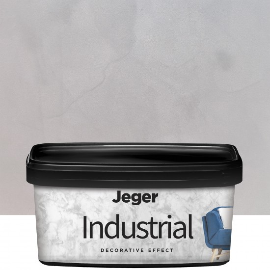 Jeger Industrial Декоративен ефект за стени, създаващ деликатно метално покритие