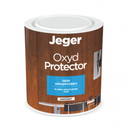 Jeger Oxyd Protector Безцветен, матов защитен лак за декоративни ефекти от гамата Jeger Oxyd