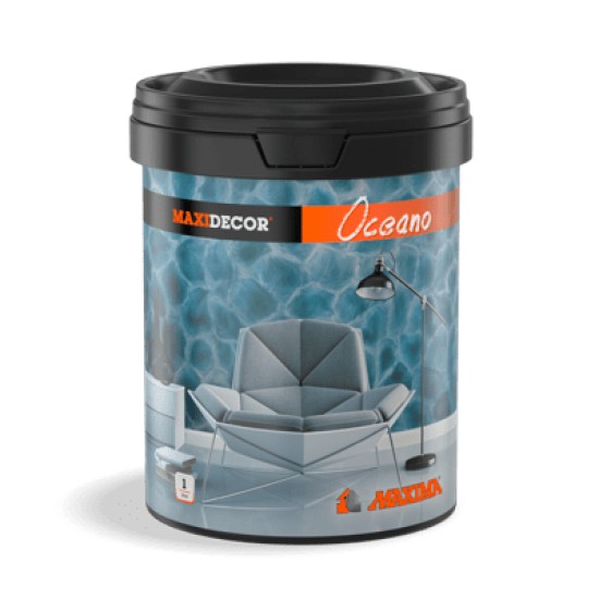 MAXIDECOR® Oceano декоративна мазилка за вътрешни стени – кофа 1л-3л