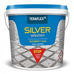ТЕРАФЛЕКС® SILVER SELECTION  фугираща смес за баня цвят бял - кофа 2 кг