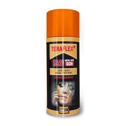 ТЕРАФЛЕКС COLOR SPRAY акрилен спрей- боя цвят оранжев- 400 мл