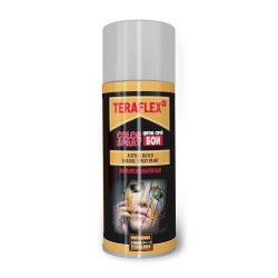 ТЕРАФЛЕКС COLOR SPRAY акрилен спрей- боя цвят сребрист - 400 мл 