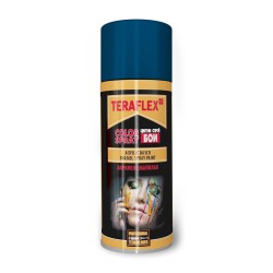 ТЕРАФЛЕКС COLOR SPRAY акрилен спрей- боя цвят тъмно син - 400 мл