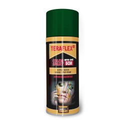 ТЕРАФЛЕКС COLOR SPRAY акрилен спрей- боя цвят тъмно зелен - 400 мл