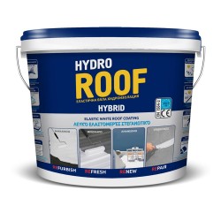 ХИДРОЗОЛ HYDRO ROOF Течна гума хидроизолация за плоски и наклонени покриви - кофа 1-20 кг