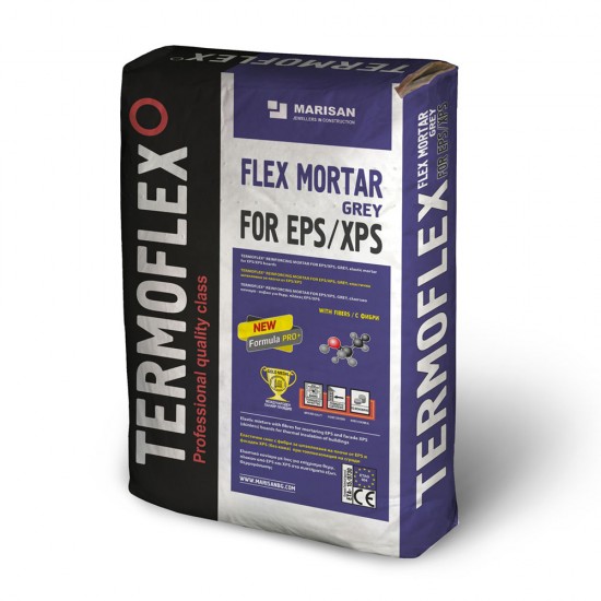 ТЕРМОФЛЕКС REINFORCING MORTAR - шпакловка за EPS/XPS торба 25 кг