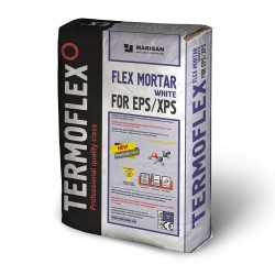 ТЕРМОФЛЕКС REINFORCING MORTAR - бяла шпакловка за EPS/XPS торба 25 кг