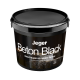 Jeger Beton Black  Декоративен ефект за стени, имитиращ черен бетон с вдлъбнатини