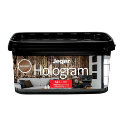 Jeger Hologram Комплект (метално фолио + лепило) за декоративни ефекти Jeger Hologram Black